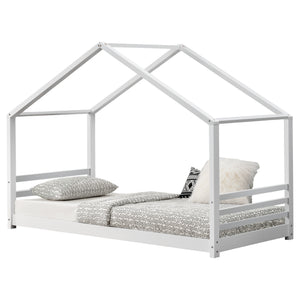 Kinderbett Vardø 90x200cm Weiß [en.casa] - premiumXL