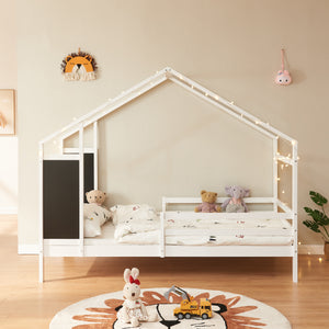 Dětská postel Lorenskog s matrací 90x200 cm v různých barvách [en.casa]