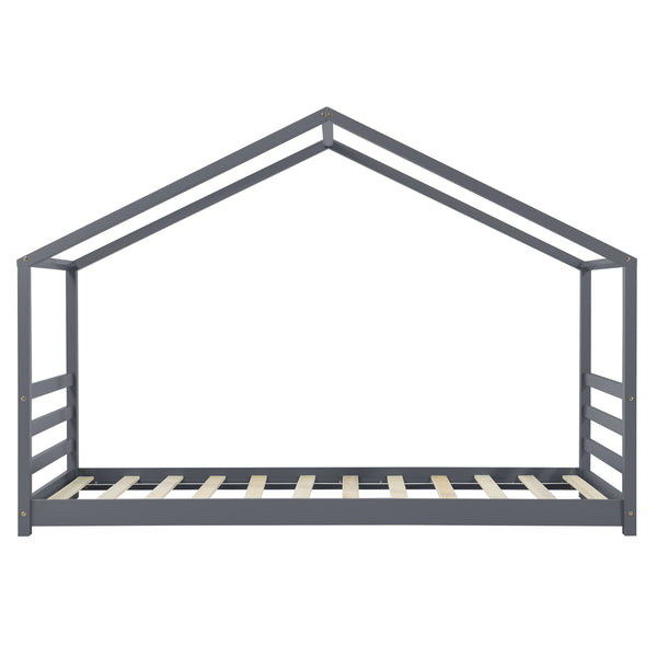 [en.casa] Dětská postel »Vardø« AAKB-878x 90x200 cm s matrací a roštem