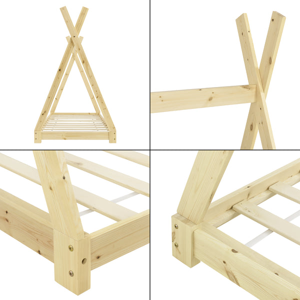 [en.casa] Dětská postel "Teepee" AAKB-867X