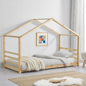 [en.casa] Dětská postel domeček AAKB-869x s roštem
