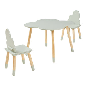 Dětská sedací souprava Epim s designem oblaků [en.casa]