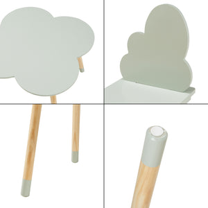 Dětská sedací souprava Epim s designem oblaků [en.casa]