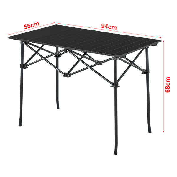 Skládací stůl Castilenti Aluminium [en.casa]