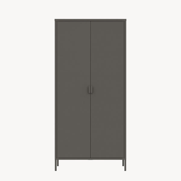 Šatní skříň Esteli 170x80x45 cm ocel [en.casa]