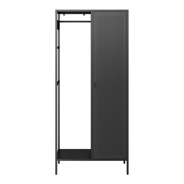 Skříň na oblečení Puumala 180x80x45 cm kov [en.casa]