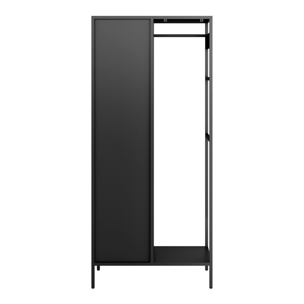 Skříň na oblečení Puumala 180x80x45 cm kov [en.casa]