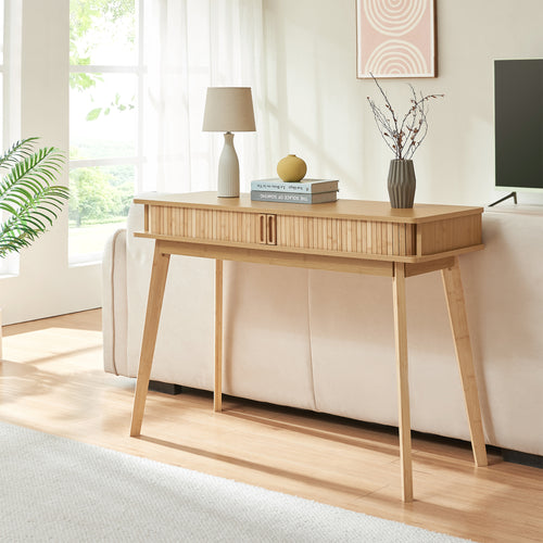 Konzolový stolek Tysvær 110x40x78 cm bambus [en.casa]