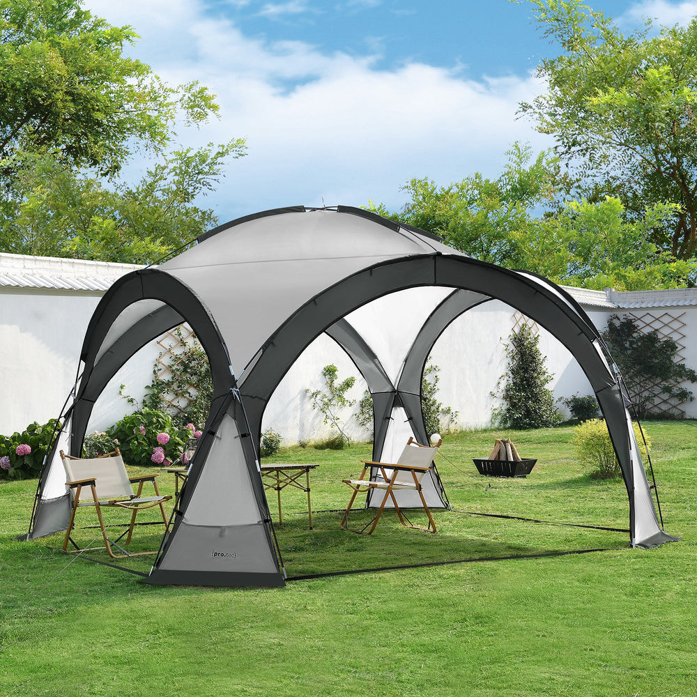 LED pavilon Grästorp párty stan zahradní pavilon v různých barvách [pro.tec]