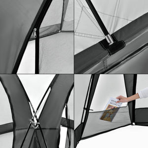 LED pavilon Grästorp párty stan zahradní pavilon v různých barvách [pro.tec]