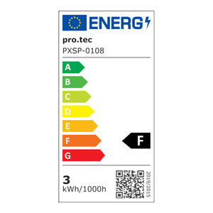 LED-koupelnové zrcadlo Chambave stříbrné v různých velikostech [pro.tec]