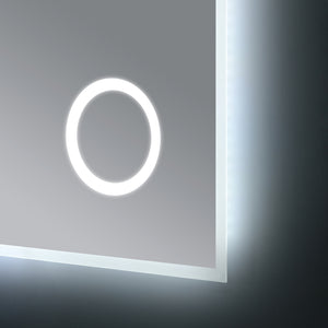 LED koupelnové zrcadlo Lizzano bílé v různých velikostech [pro.tec]