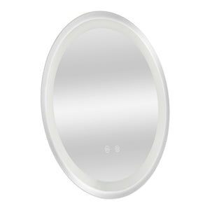 LED-koupelnové zrcadlo Maratea stříbrné v různých velikostech [pro.tec]