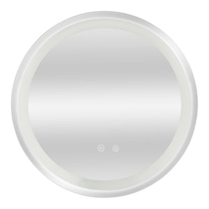 LED-koupelnové zrcadlo Maratea stříbrné v různých velikostech [pro.tec]