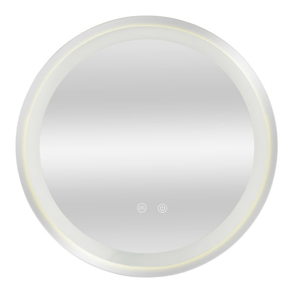 LED-koupelnové zrcadlo Maratea stříbrné v různých velikostech [pro.tec]