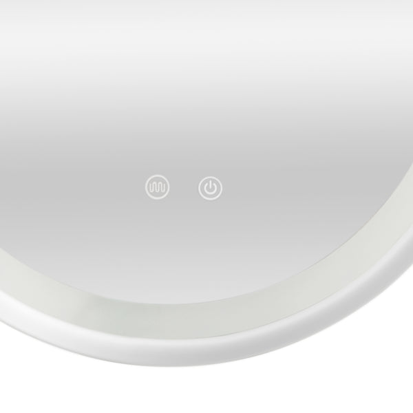 LED-koupelnové zrcadlo Maratea stříbrné v různých velikostech [pro.tec]