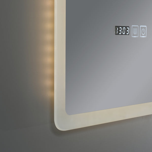 LED-koupelnové zrcadlo Racale bílé v různých velikostech [pro.tec]