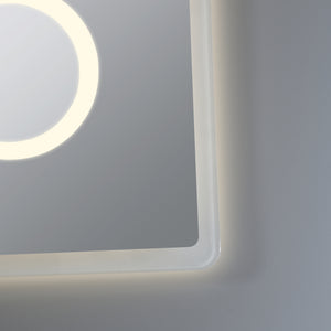 LED-koupelnové zrcadlo Racale bílé v různých velikostech [pro.tec]