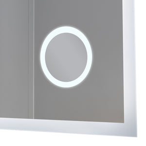 LED-koupelnové zrcadlo Scafa bílé v různých velikostech [pro.tec]