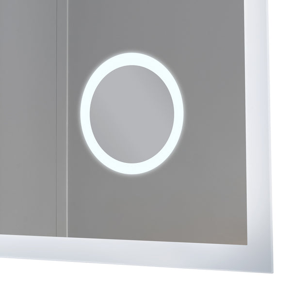 LED-koupelnové zrcadlo Scafa bílé v různých velikostech [pro.tec]