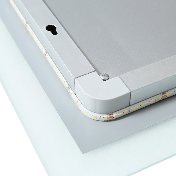 LED-koupelnové zrcadlo Scafa bílé v různých velikostech [pro.tec]