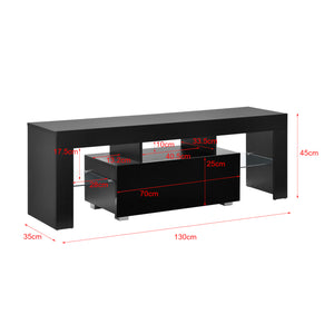 [en.casa] TV stolek »Grimsey« ABSW-630x s LED podsvícením