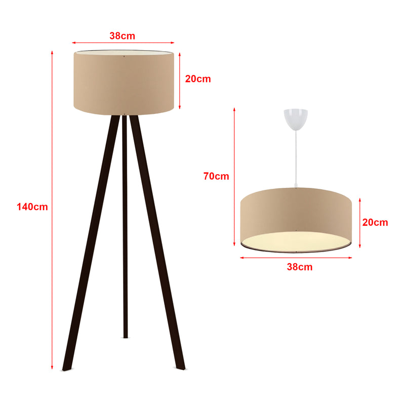 Maßskizze Sada lamp Scunthorpe [lux.pro]