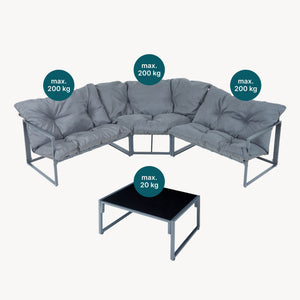 Lounge set Karg [casa.pro]