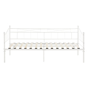 Kovová postel Arjeplog 90x200 cm do 150 kg různé barvy en.casa