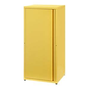 Kovová skříň Burlöv ocel [en.casa]