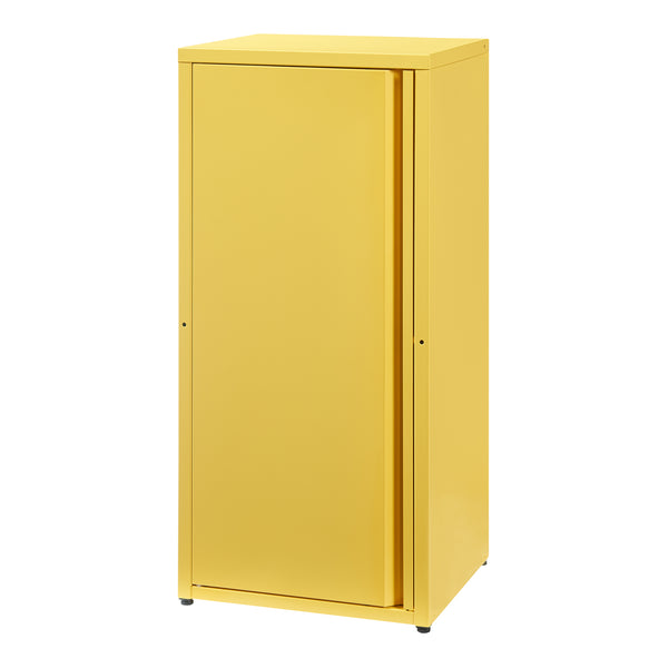 Kovová skříň Burlöv ocel [en.casa]