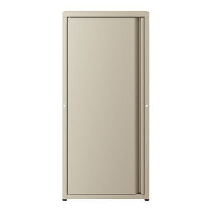 Kovová skříň Burlöv ocel [en.casa]