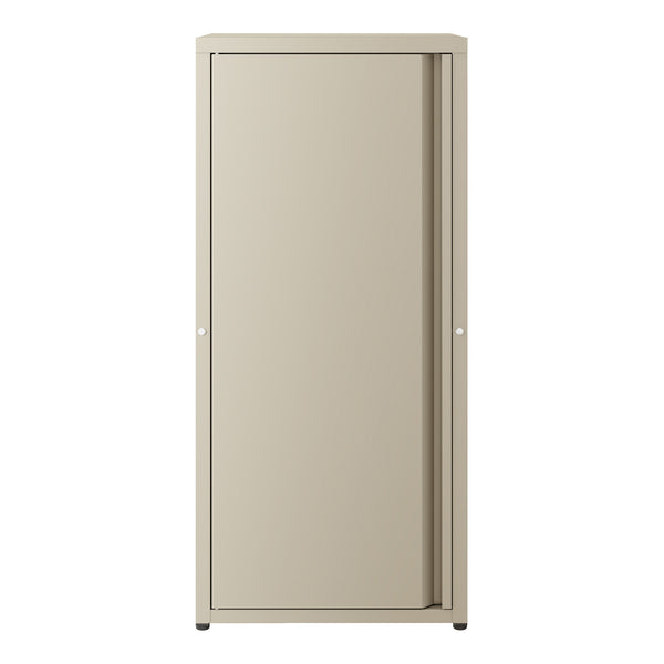 Kovová skříň Burlöv ocel [en.casa]