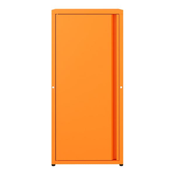 Kovová skříň Burlöv ocel [en.casa]