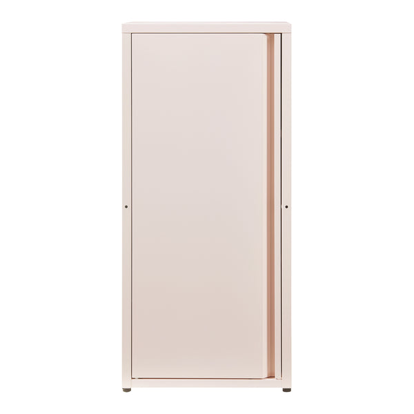 Kovová skříň Burlöv ocel [en.casa]