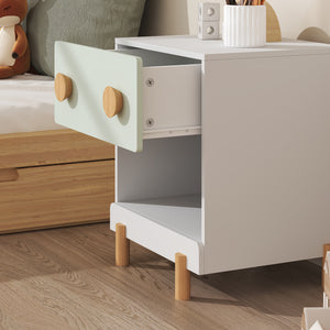 Dětský noční stolek Vaarentaa 47x40x35 cm [en.casa]