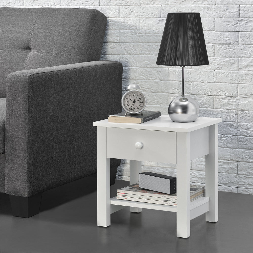 Nachttisch 40 x 29,7 x 41,5 cm in versch. Farben en.casa - premiumXL