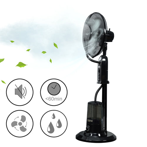 [in.tec] Stojanový ventilátor ABWV-3971 se zvlhčovačem vzduchu