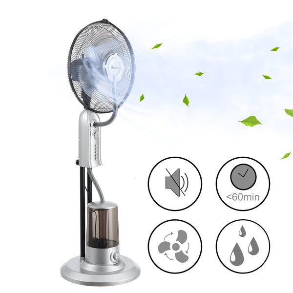 Mlžný ventilátor Ninove 75W s vodní mlhou in.tec