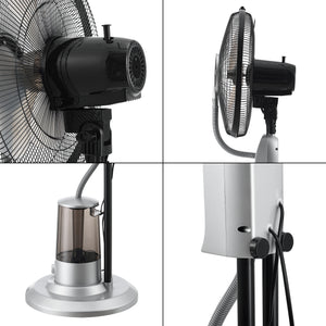 Mlžný ventilátor Ninove 75W s vodní mlhou in.tec
