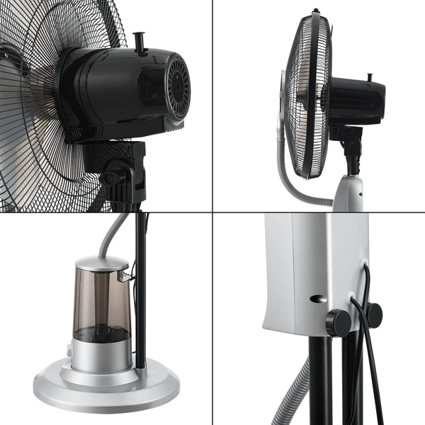 Mlžný ventilátor Ninove 75W s vodní mlhou in.tec