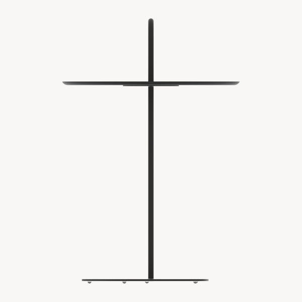 Venkovní kovový stůl Calimera 57 x Ø38 cm [casa.pro]