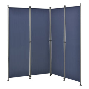 Přepážka Modica Outdoor 170x215 cm čtyřdílná v různých barvách pro.tec