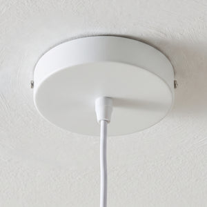 Závěsná lampa Kupimi Ø45 cm Béžová [lux.pro]