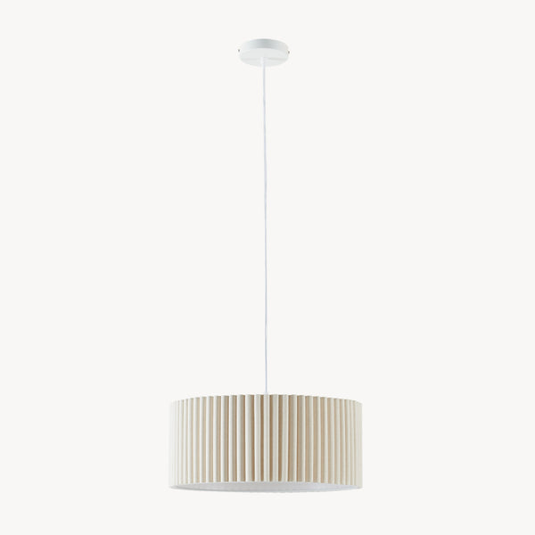 Závěsná lampa Kupimi Ø45 cm Béžová [lux.pro]