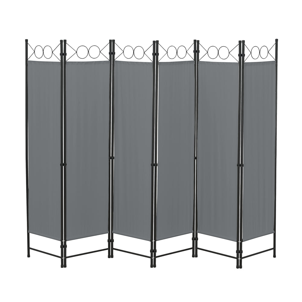 Raumteiler Saragossa 6 - teilig 240x171 cm versch. Farben en.casa - premiumXL