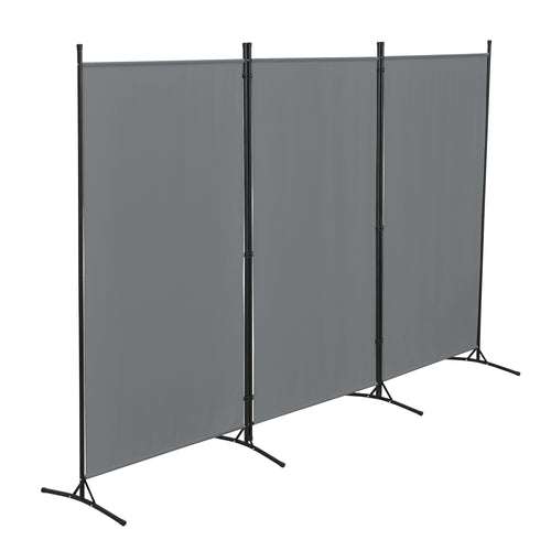 Raumteiler Teruel 3 - teilig 260x176 cm versch Farben en.casa - premiumXL