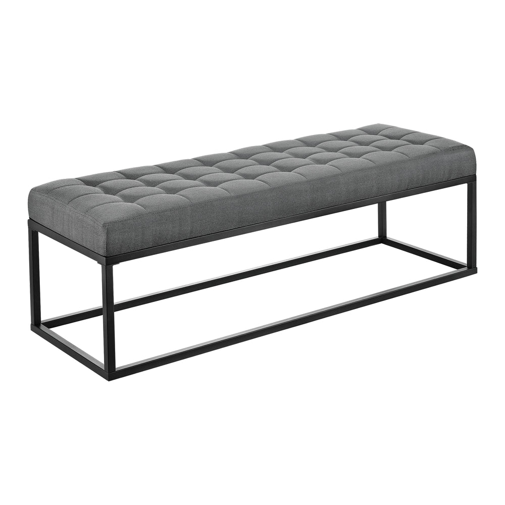Polsterbank Salta Metall 120x40x38 cm in versch. Farben [pro.tec] - premiumXL