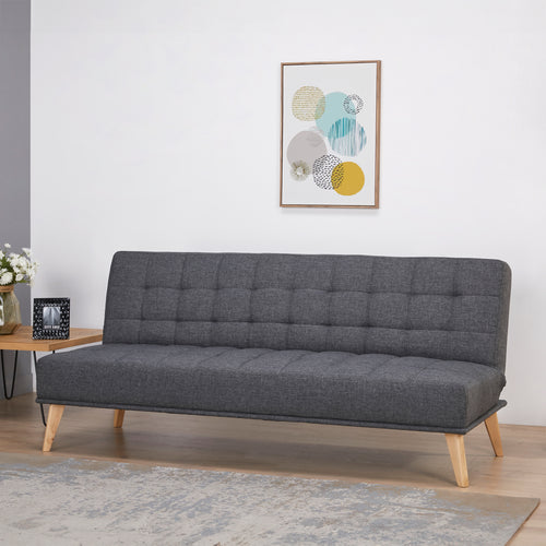 Rozkládací pohovka Pukkila 180x86x81 cm textil [en.casa]
