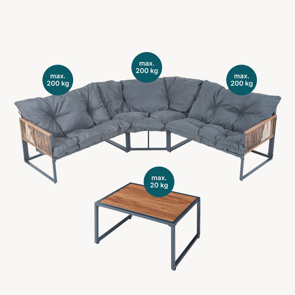Lounge set Karg [casa.pro]